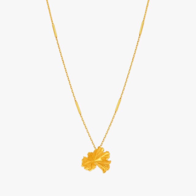 Leafy Leisure Pendant with Chain,,hi-res image number null