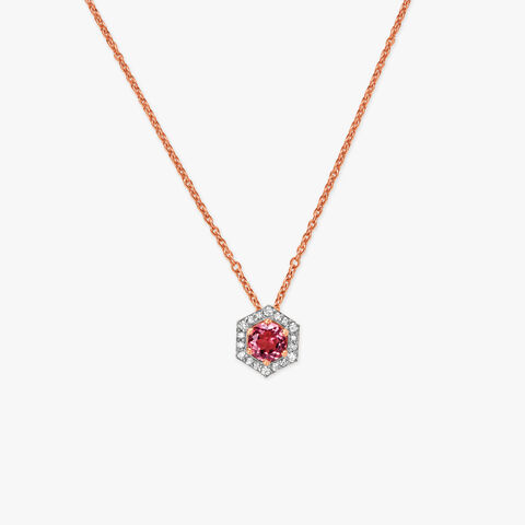 Blushing Glow Diamond Necklace