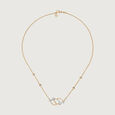 Meteor Charm 14KT Diamond Pendant with Chain,,hi-res image number null