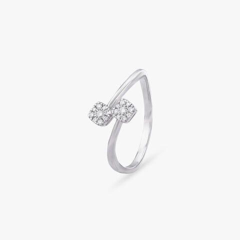 Dual Spark Diamond Ring