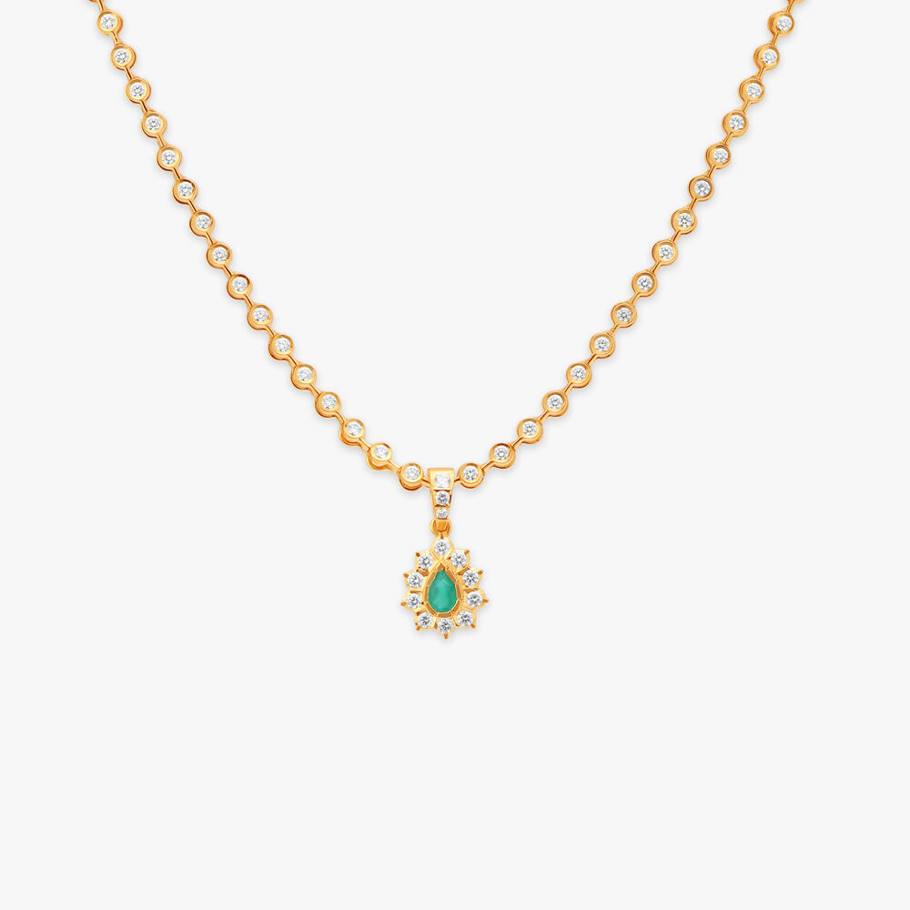 Tanishq diamond chain sale