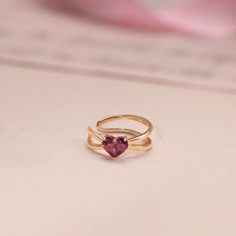 Love Blush Gold Ear Cuffs