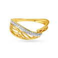14KT Yellow Gold Finger Ring,,hi-res image number null