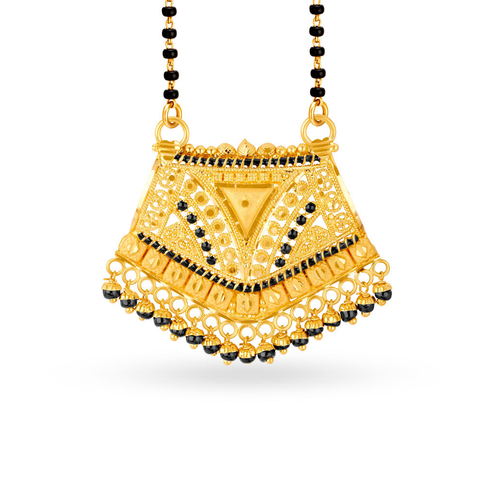 Tanishq mangalsutra clearance pendant price
