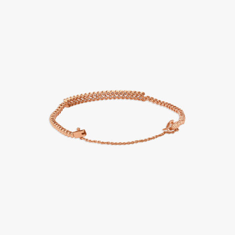 Woven Sparkles Tennis Bracelet
