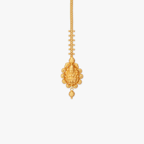 Goddess Grace Gold Maang Tikka
