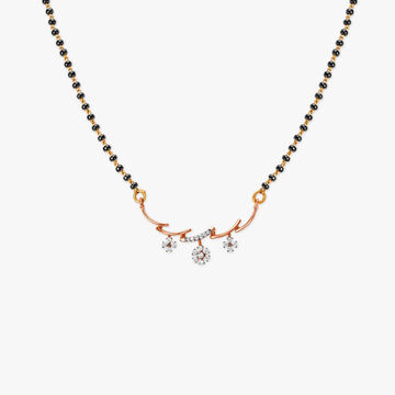 Blooming Love Diamond Mangalsutra