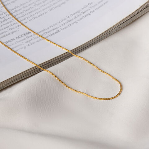 Glided Elegance Gold Chain