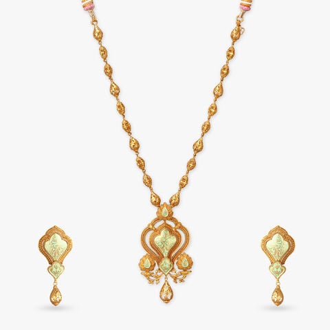 Sovereign Arch Gold Necklace Set