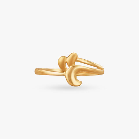 Little Bloom Gold Ring for Kids