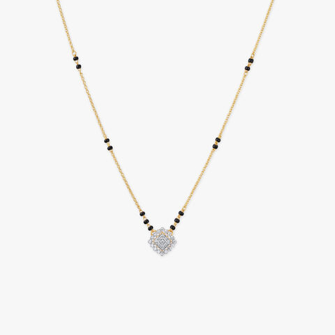 Gleaming Grace Diamond Mangalsutra