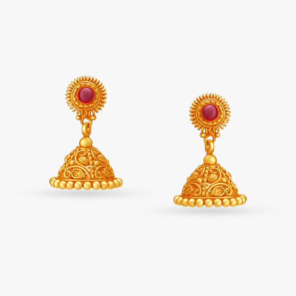 Jhumkas design 2024 from tanishq