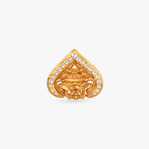 Mysterious Palatial Gold Ring