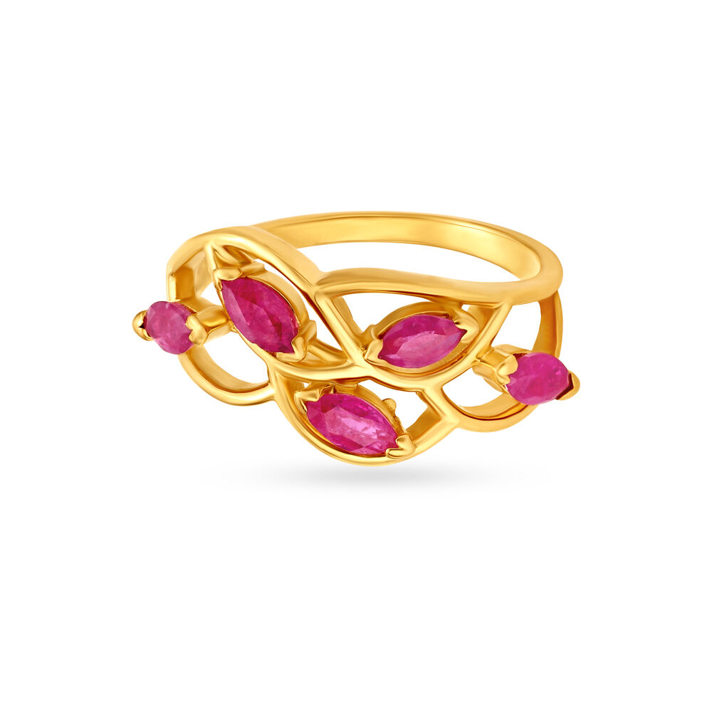 Ruby ring tanishq online
