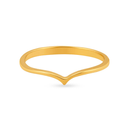Romantic Simple Gold Ring alternate view 1