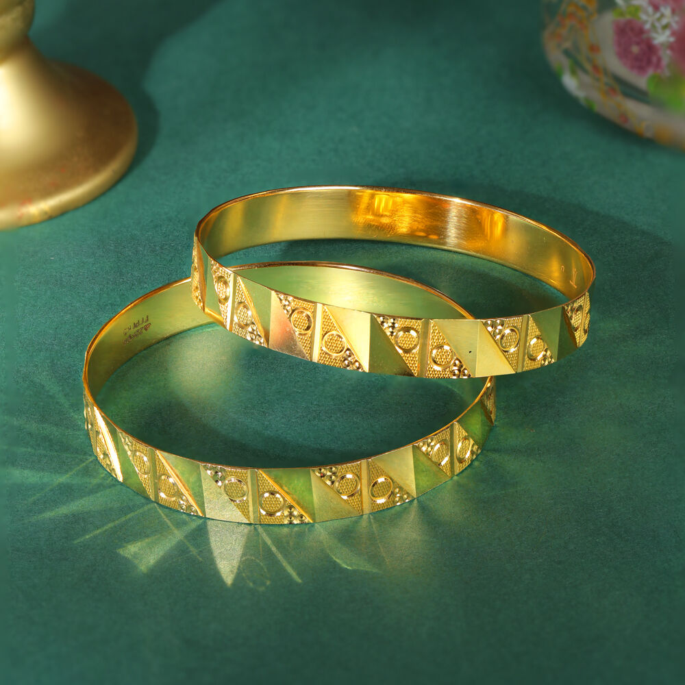 Bangles gold tanishq online
