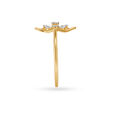 Diamond Shaped Floral Finger Ring,,hi-res image number null