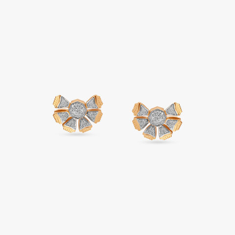 Spark Switcher Diamond Stud Earrings