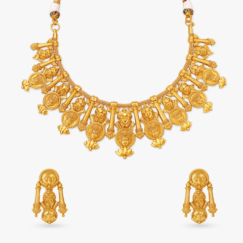 Fierce Navdurga Necklace Set
