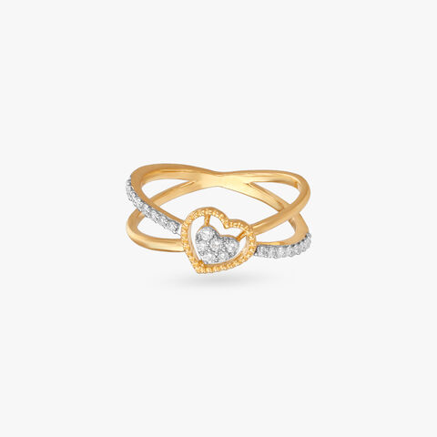 Playful Charm Diamond Finger Ring