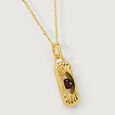 Guardian's Birthstone Gem 18 KT  Pendant with chain,,hi-res image number null