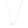 14KT Yellow Gold My Embrace Diamond Pendant With Chain,,hi-res image number null