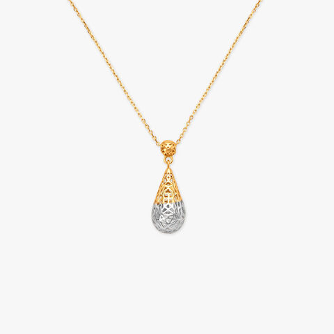 Clean look Pendant with Chain