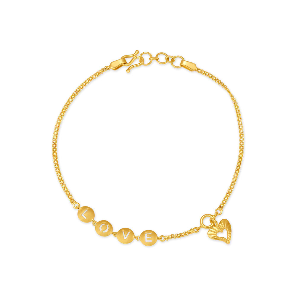 Buy Mia By Tanishq 14 Karat Yellow Gold Precious Bracelet With Diamonds -  Bracelet Diamond for Women 8878683 | Myntra