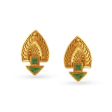 Majestic Traditional Stud Earrings