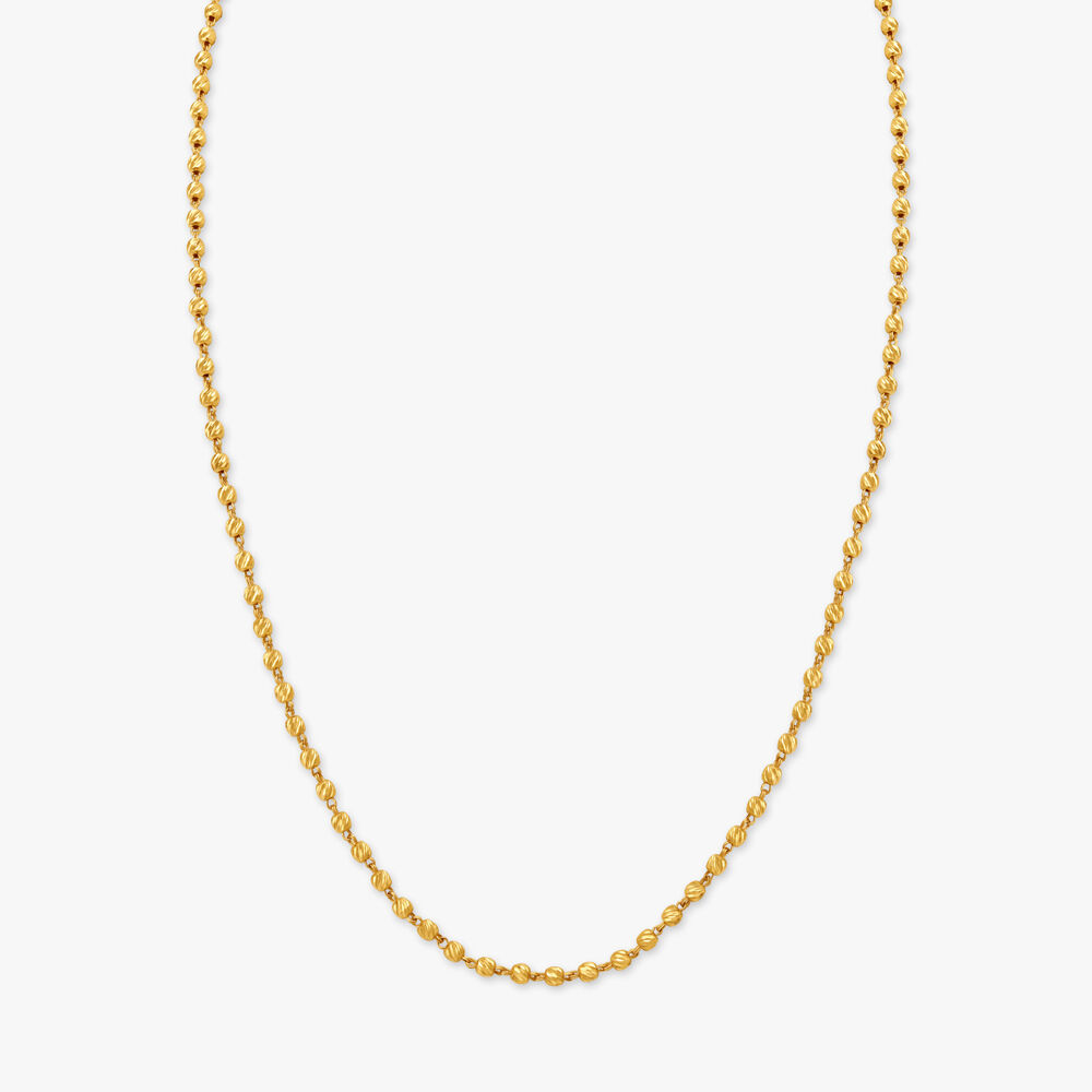 Gold chain for baby girl tanishq clearance
