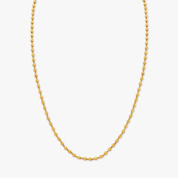 Sleek Twisted Chain