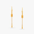 Slender Beaded Hoop Earrings,,hi-res image number null