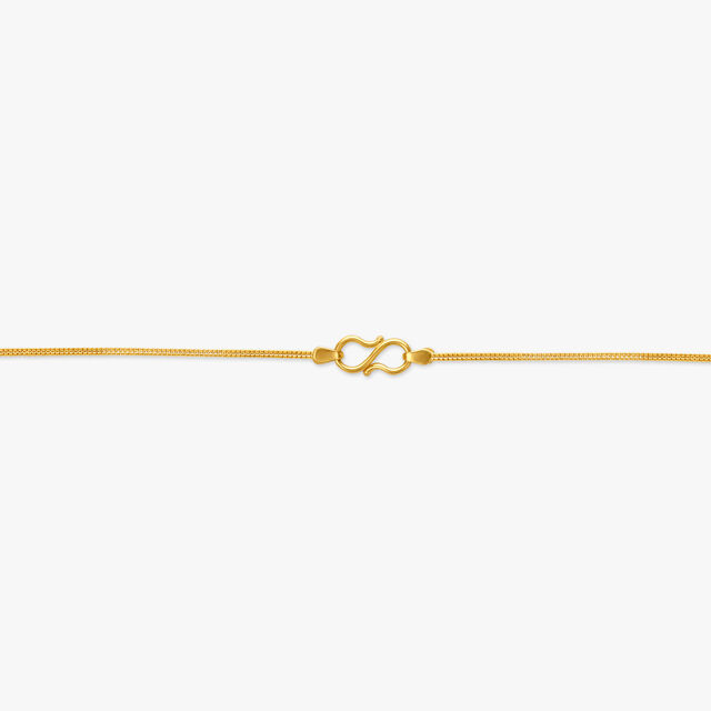 Delicate Loop and Bead Chain,,hi-res image number null
