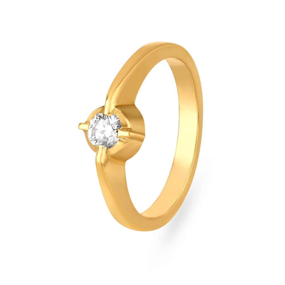 Buy Mia by Tanishq 14k Gold Casual Diamond Ring for Women Online At Best  Price @ Tata CLiQ