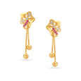 Regal Intricate Drop Earrings,,hi-res image number null