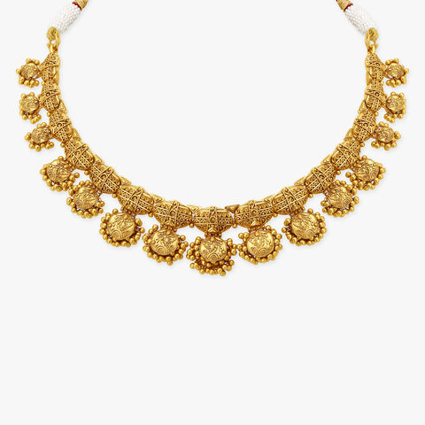 Temple Artistry Gold Necklace Set