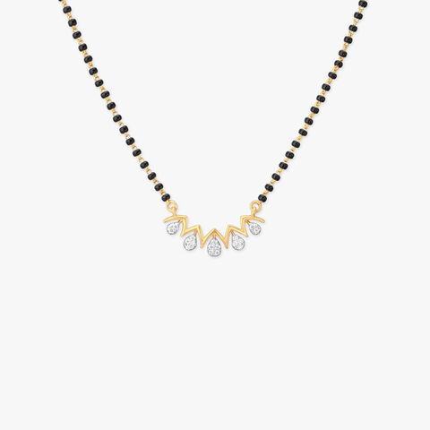 Tiara Glow Diamond Mangalsutra