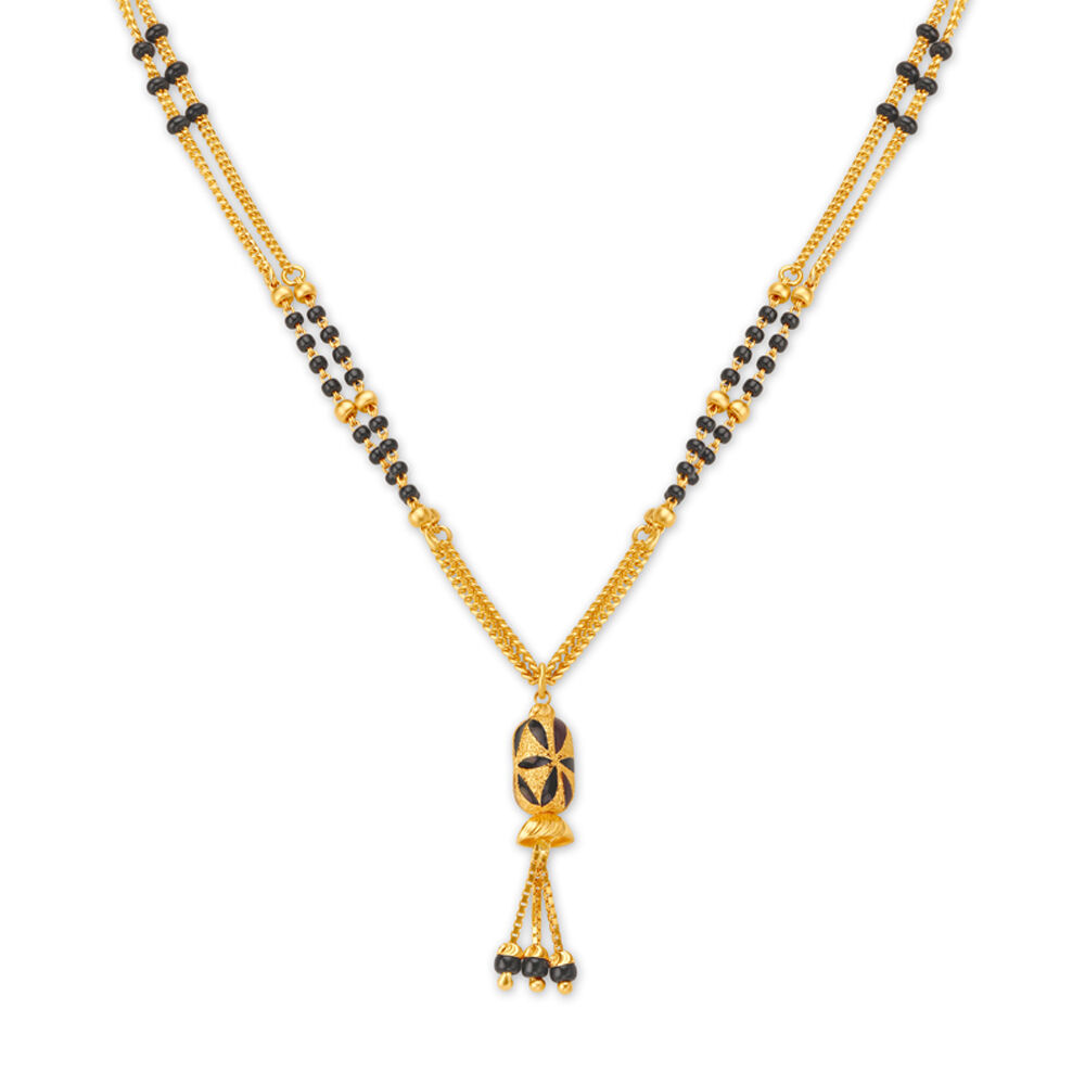 Mangalsutra designs store gold in tanishq
