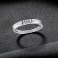 Modish 950 Pure Platinum And Diamond Finger Ring,,hi-res image number null