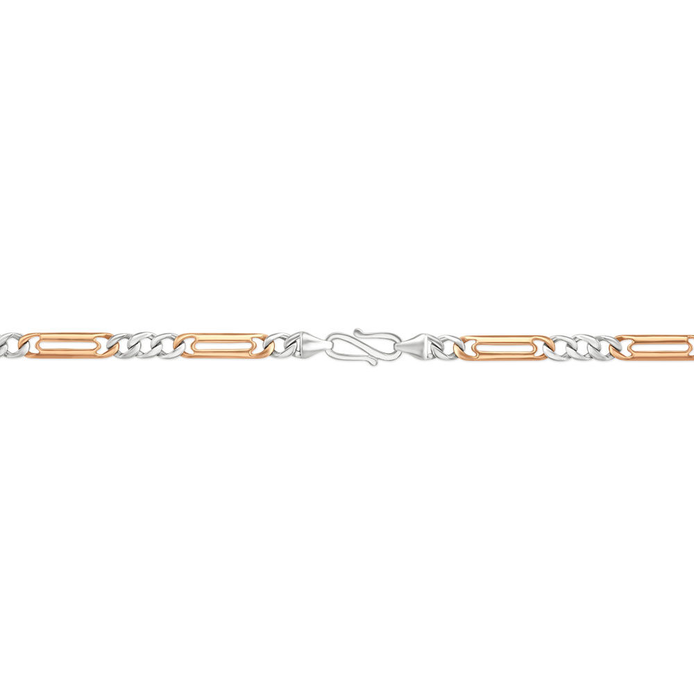 Splendid Rose Platinum Chain for Men
