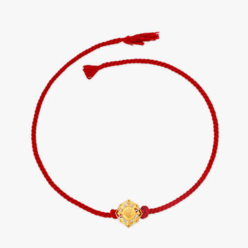 Blooming Nitya Pushta Diamond Rakhi Pendant