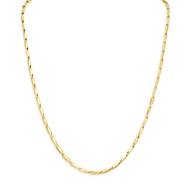Slender Link Gold Chain For Men,,hi-res image number null