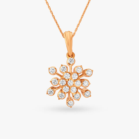 Alluring Diamond Pendant