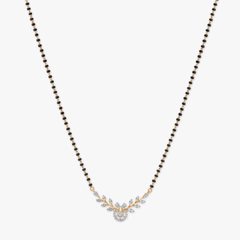 Ethereal Paisley Diamond Mangalsutra