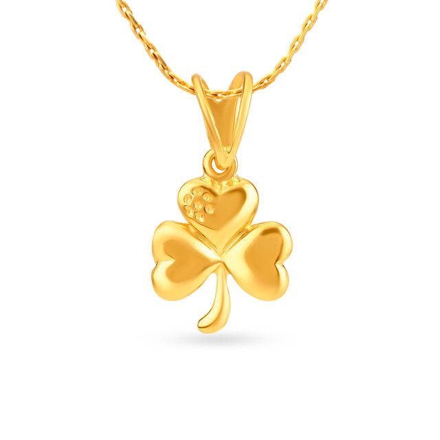 Yellow gold pendant,,hi-res image number null