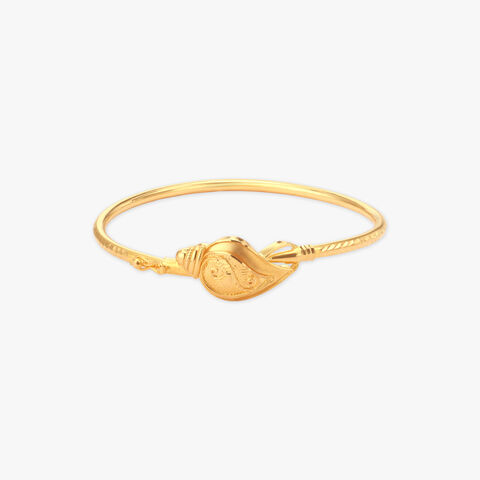 Meenakari Manjari Loha Gold Bangle