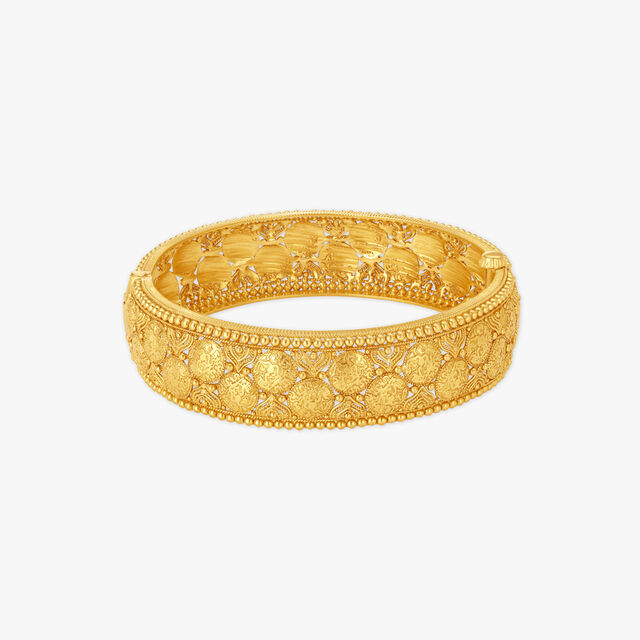 Kada Tanishq Collection Bracelets Gold Bangle Armlet Designs With