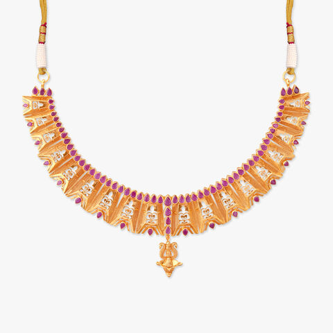 Radiant Lamp Necklace set