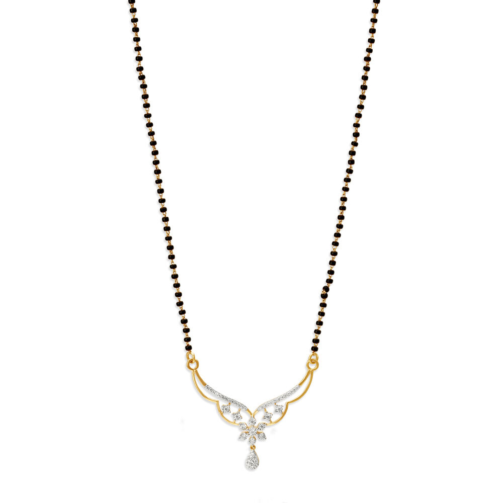 Mangalsutra designs shop diamond tanishq