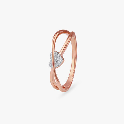 Heartline Glow Diamond Ring
